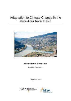 Adaptation to Climate Change in the Kura-Aras River Basin