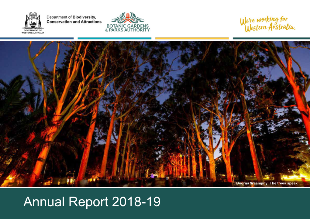 BGPA Annual Report 2018-19