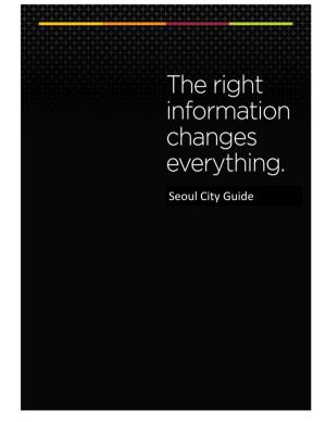 Seoul City Guide