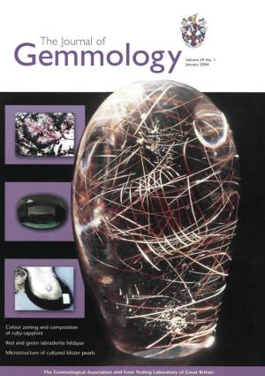 Gemmology January 2004
