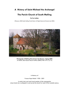 History-Of-South-Malling-Church.Pdf