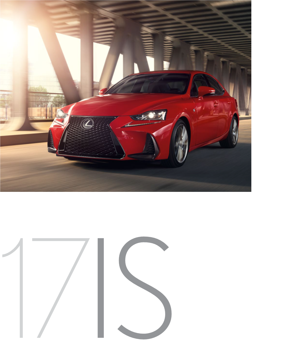 2017 Lexus IS Brochure