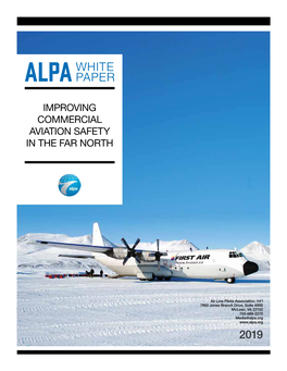 Improving Commercial Aviation Safety in the Far North