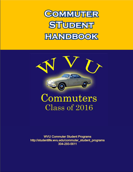 Commuter Student Handbook------1 Commuter Student Handbook