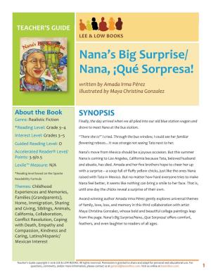 Nana's Big Surprise/ Nana, ¡Qué Sorpresa!