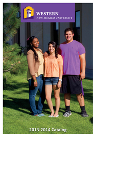 Western New Mexico University Catalog 2013-2014