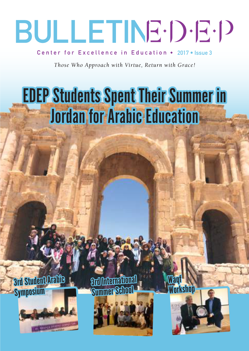 EDEP Students Spent Their Summer in Jordan for Arabic Education