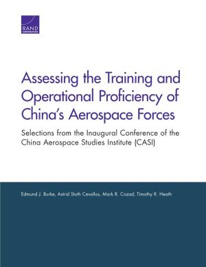 Assessing the Training and Operational Proficiency of China's
