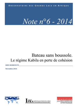 Le Régime Kabila En Perte De Cohésion