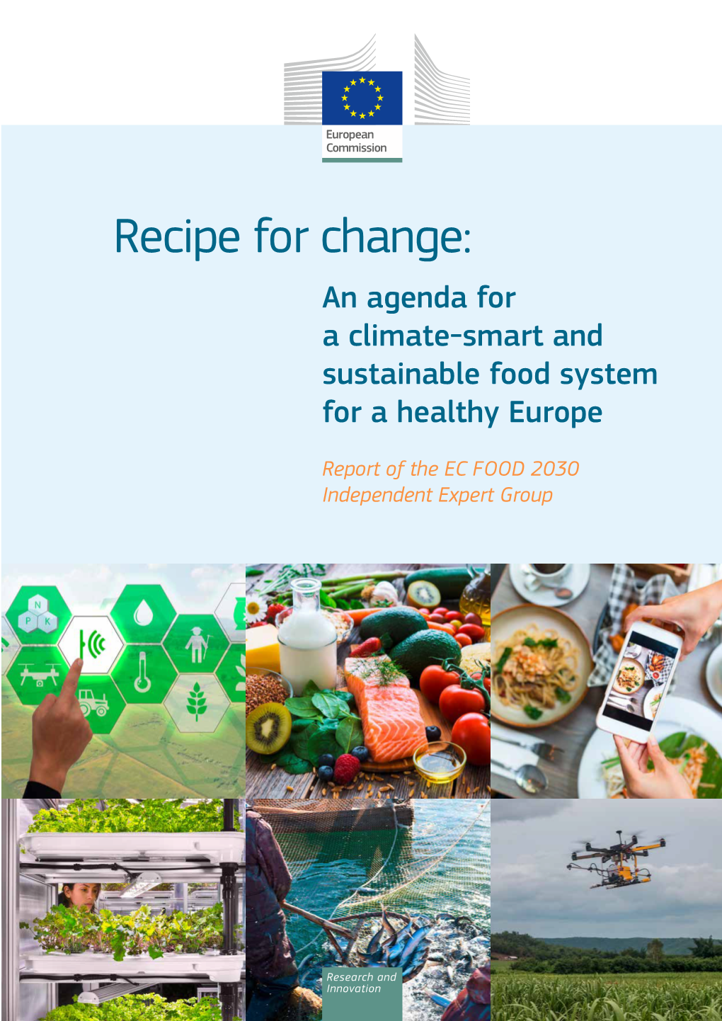 Recipe for Change: an Agenda for a Climate-Smart and Sustainable Food System for a Healthy Europe