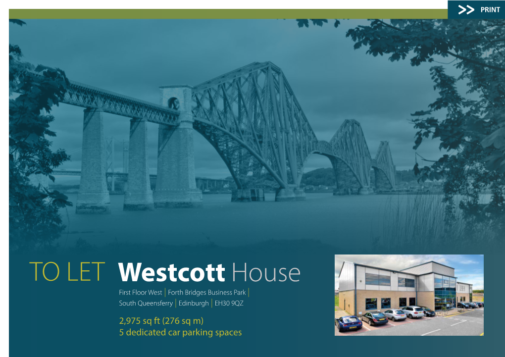 TO LET Westcott House