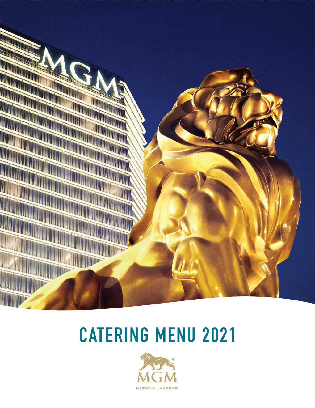 MGM National Harbor Catering Menu