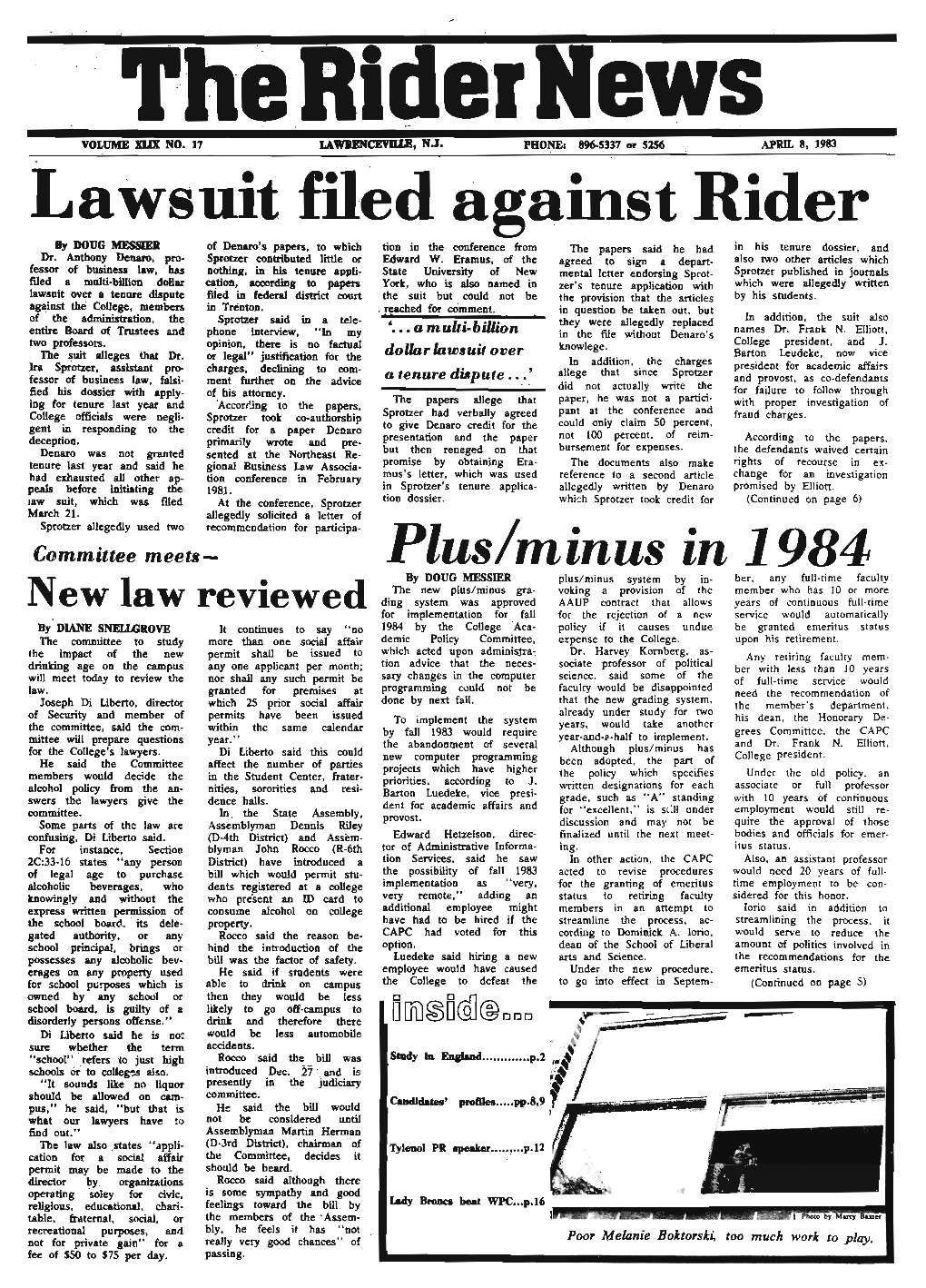 The Rider News VOLUME Xux "0