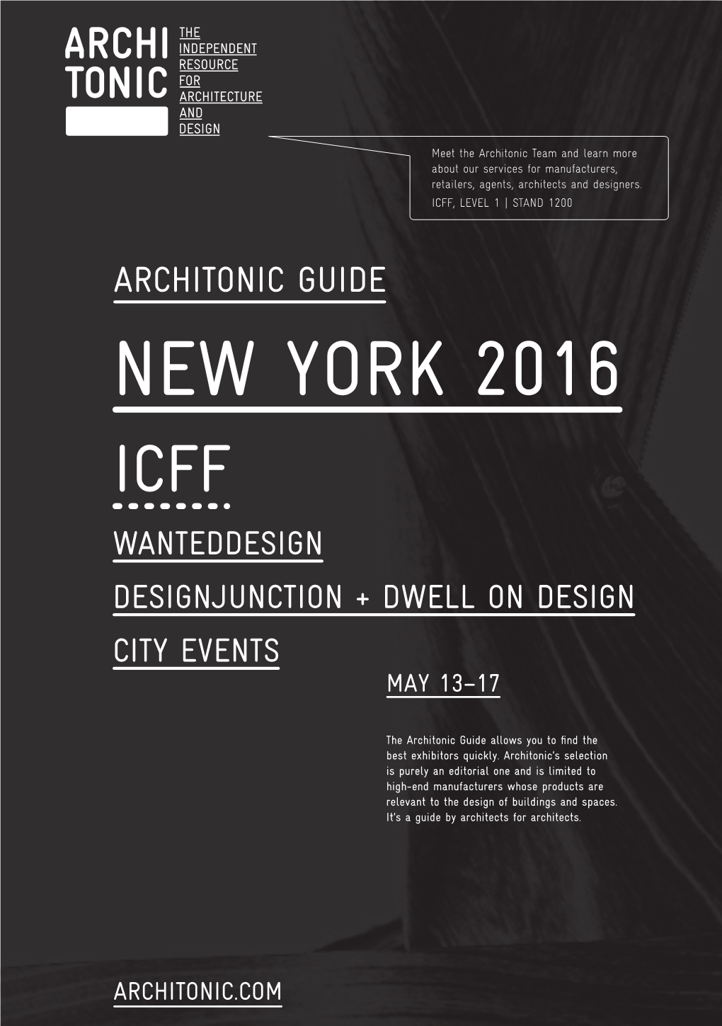 New York 2016 Icff Wanteddesign Designjunction + Dwell on Design City Events May 13–17