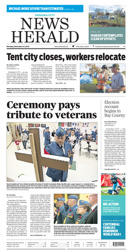 Ceremony Pays Tribute to Veterans