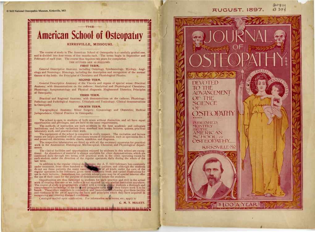 American School of Osteopathy