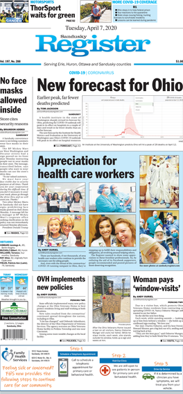 Appreciation for Health Care Workers