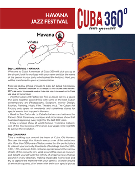 Havana Jazz Festival