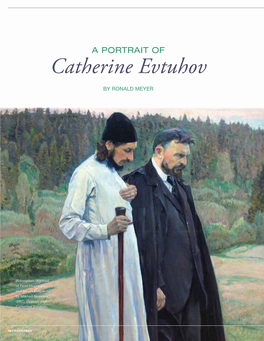 A PORTRAIT of Catherine Evtuhov
