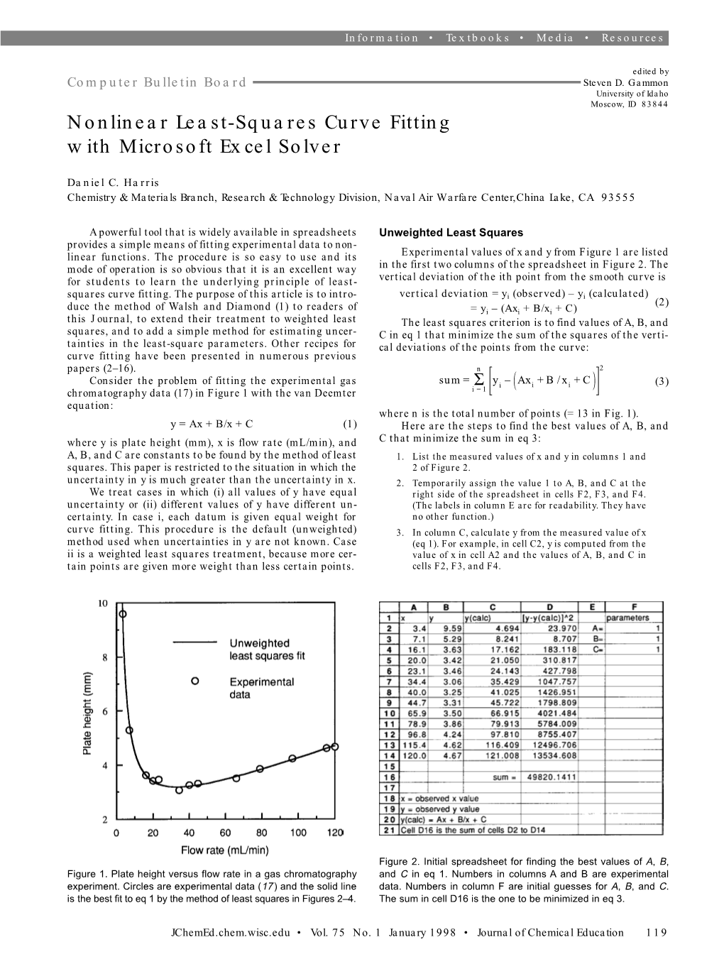 nonlinear-least-squares-curve-fitting-with-microsoft-excel-solver-docslib