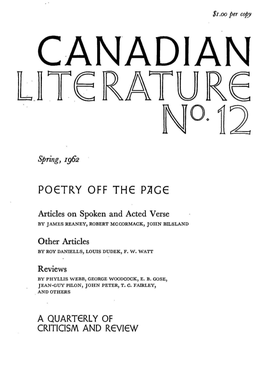 P06try Off Th6 P7ig6 a Quarterly of Criticism And