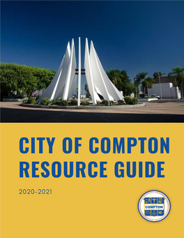 City of Compton Resource Guide 2020-2021 Welcome