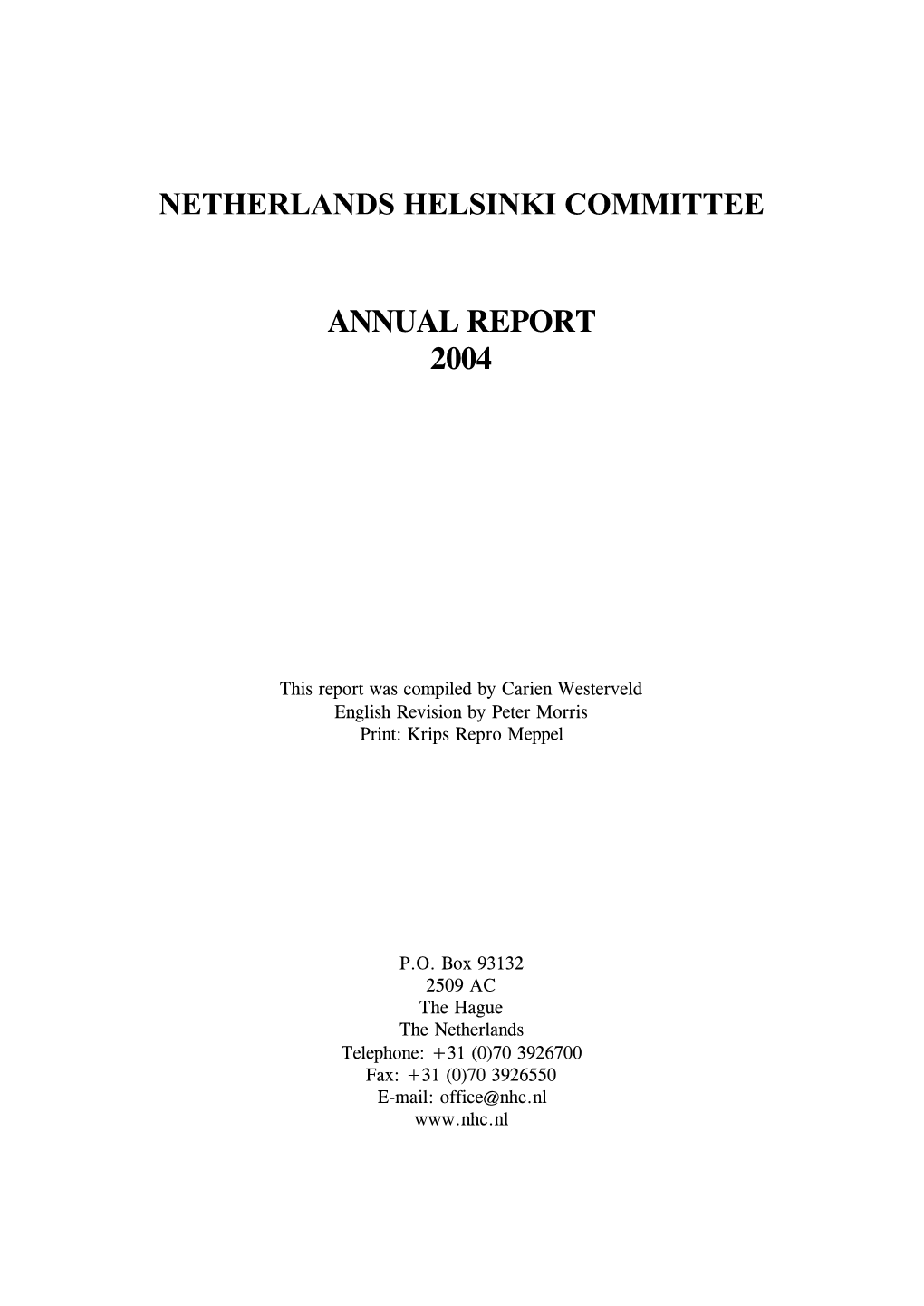 Annual Report 2004