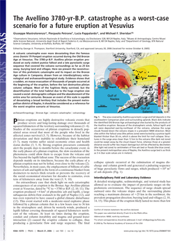 The Avellino 3780-Yr-B.P. Catastrophe As a Worst-Case Scenario for a Future Eruption at Vesuvius