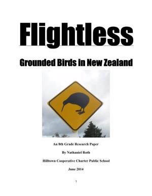 Grounded Birds in New Zealand