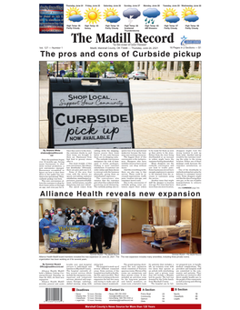 The Madill Record Summer Bryant • the Madill Record Alliance Health Madill Board Members Revealed the New Expansion on June 22, 2021