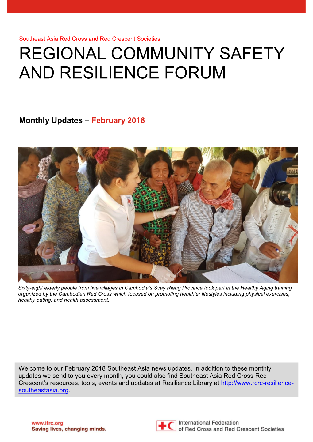 Regional Community Safety and Resilience Forum