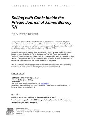Sailing with Cook: Inside the Private Journal of James Burney RN by Suzanne Rickard