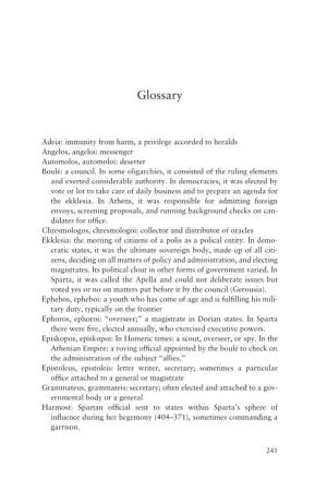 Glossary.Qxd 10/18/1999 2:17 PM Page 241