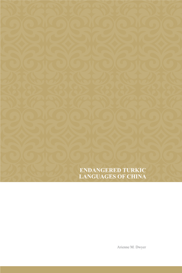 Endangered Turkic Languages of China