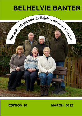 Balmedie Provide a Bench by the Eigie House Road Bus Stop