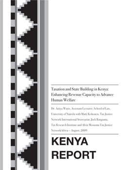 Kenya Report 2 — Kenya Report Kenya Report — 3