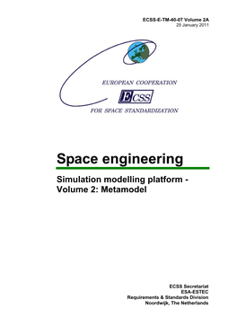 ECSS-E-TM-40-07 Volume 2A 25 January 2011
