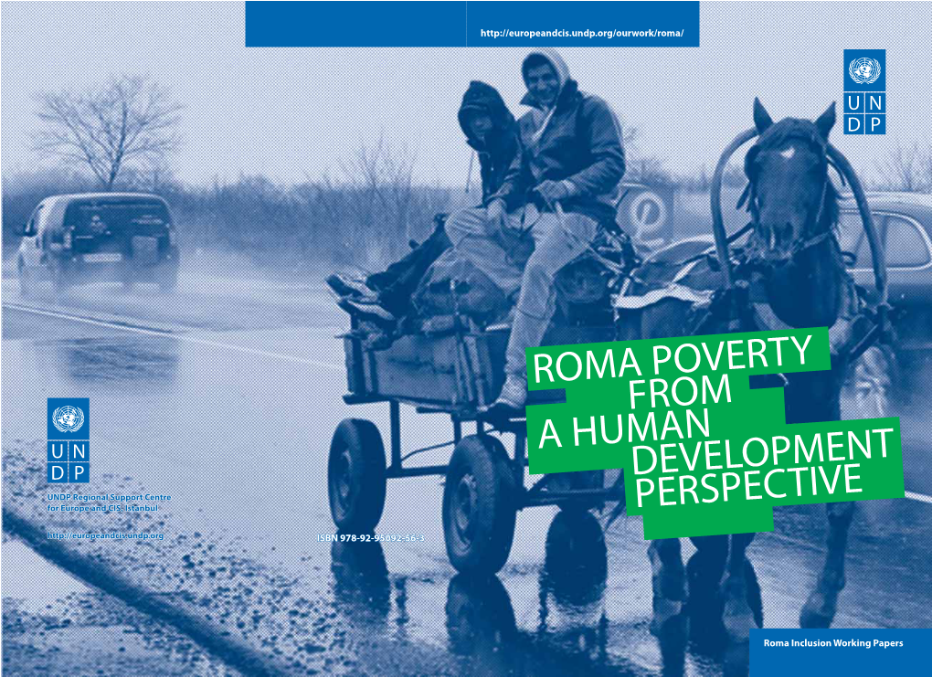Roma Poverty from a Human Development Perspective