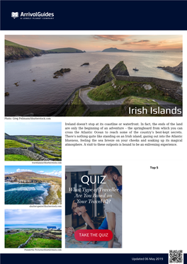 Irish Islands Photo: Greg Fellmann/Shutterstock.Com Ireland Doesn't Stop at Its Coastline Or Waterfront