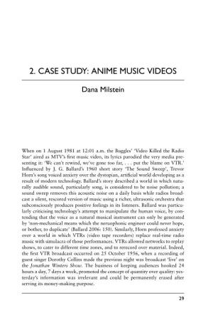 2. Case Study: Anime Music Videos