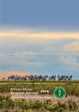 African Parks Rapport Annuel 2014