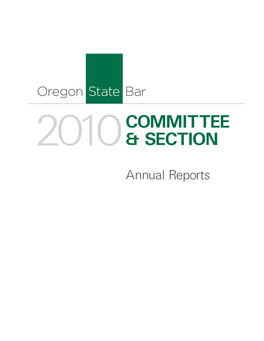 2010Committee & Section