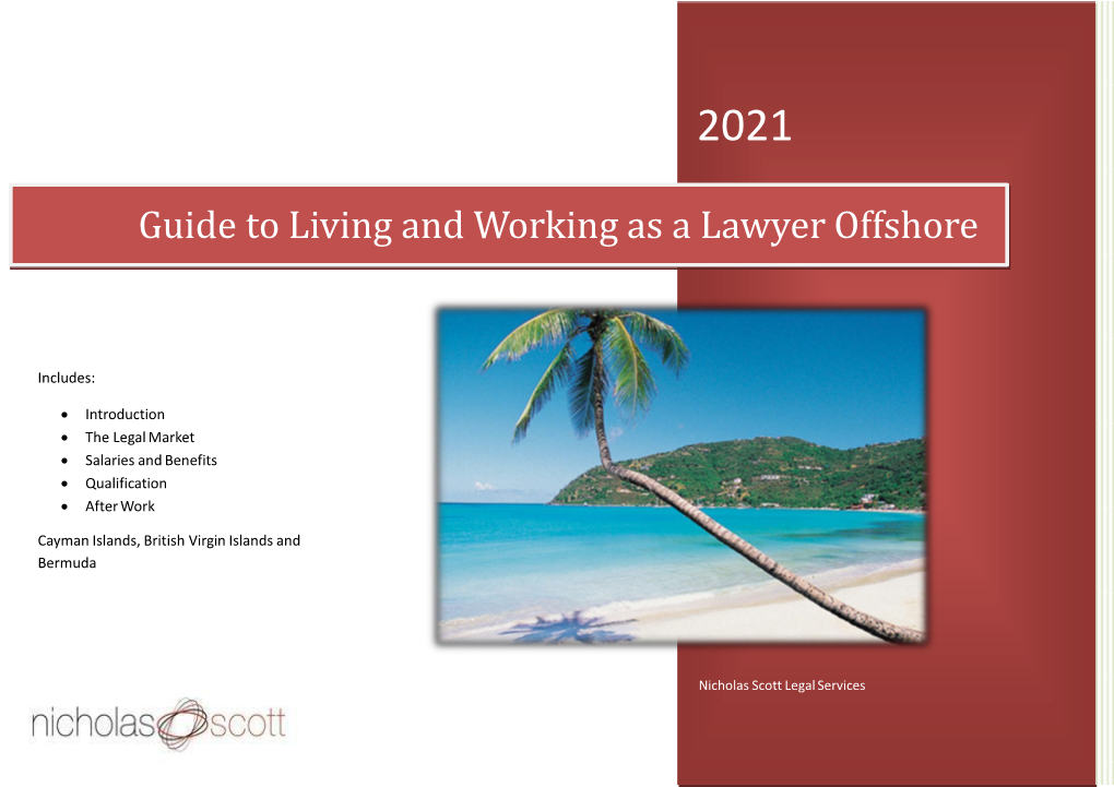 Guide to Living and Working As a Lawyer Offshore