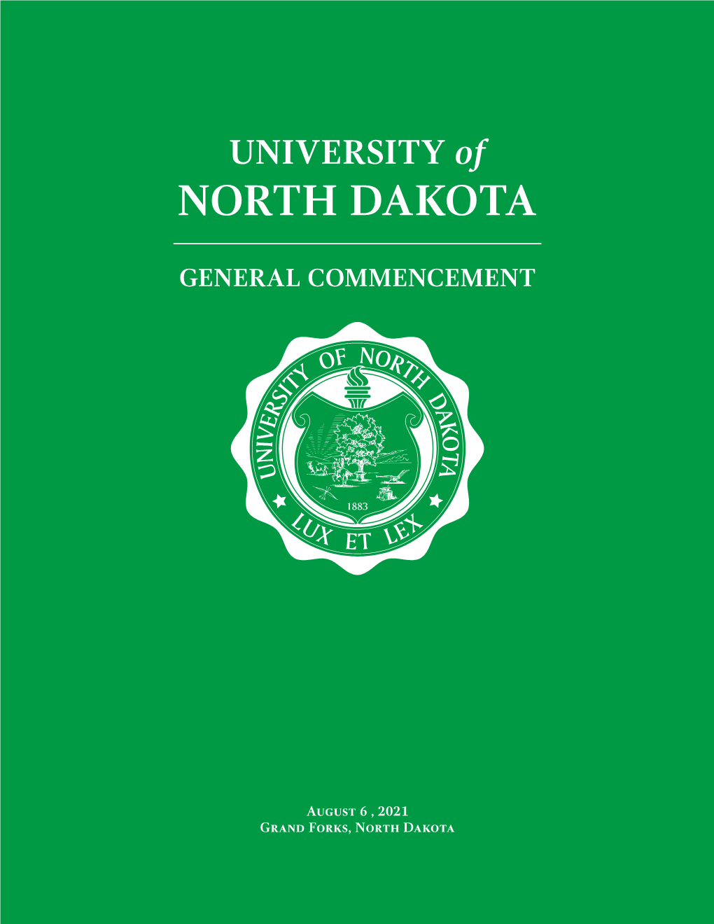 Download Summer 2021 Commencement Program