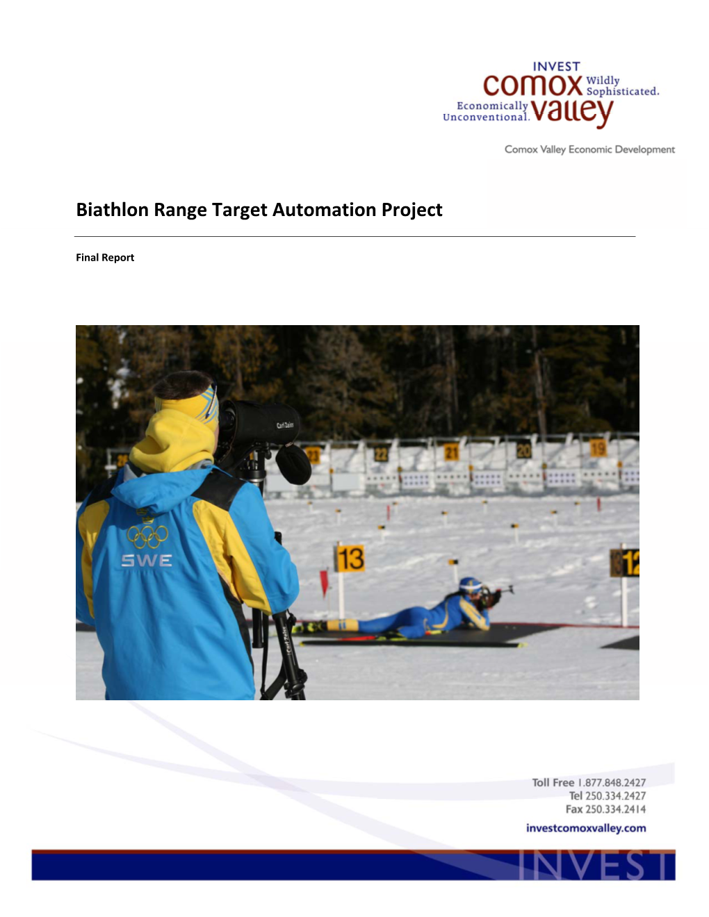 Biathlon Range Target Automation Project