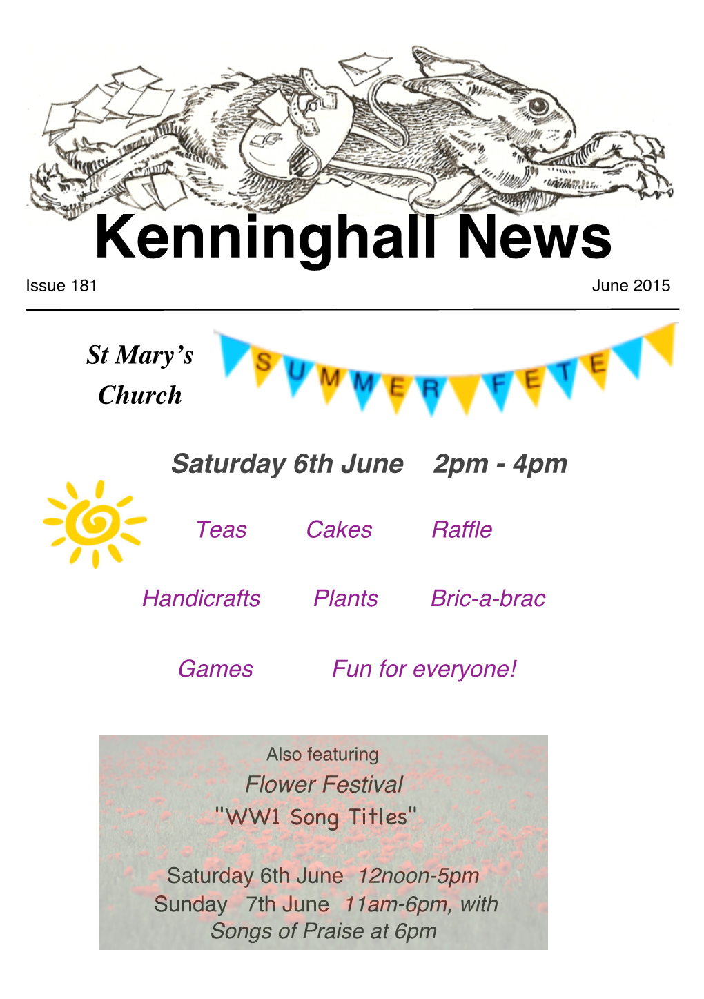 Kenninghall News June 2015