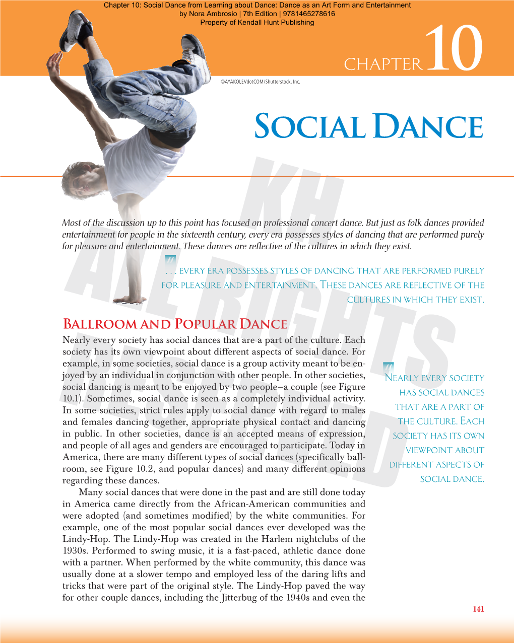 Social Dance