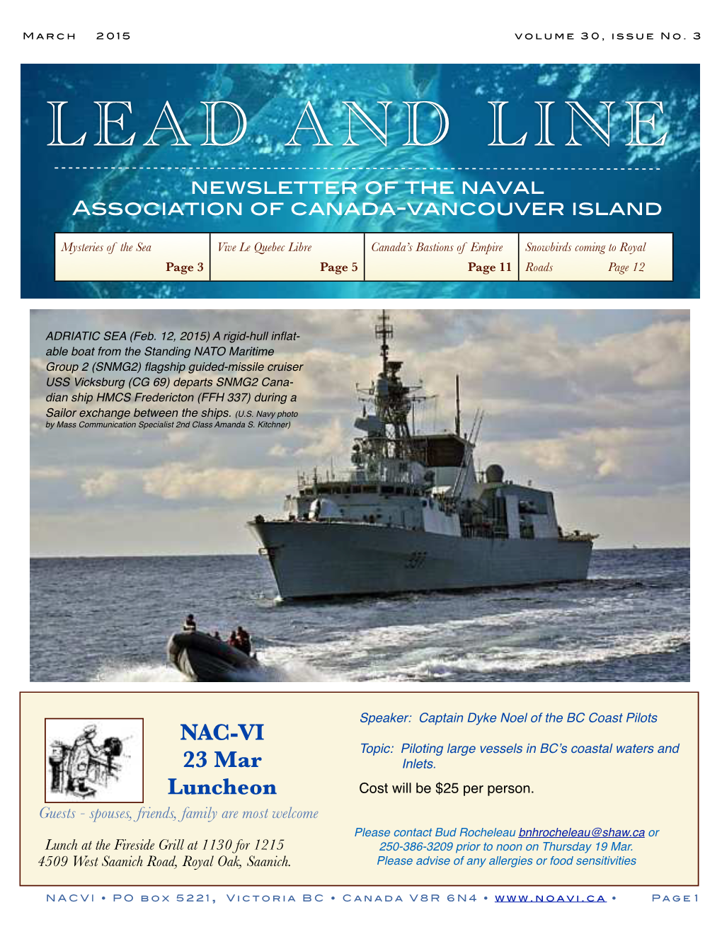 Lead and Line Mar 2015
