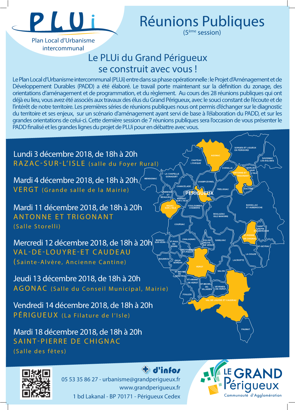 Réunions Publiques