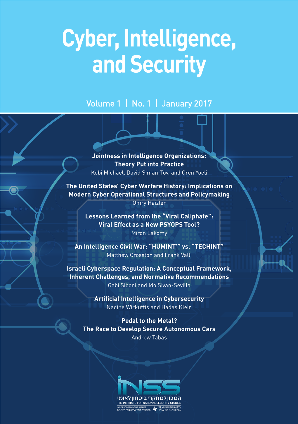 Cyber, Intelligence, and Security
